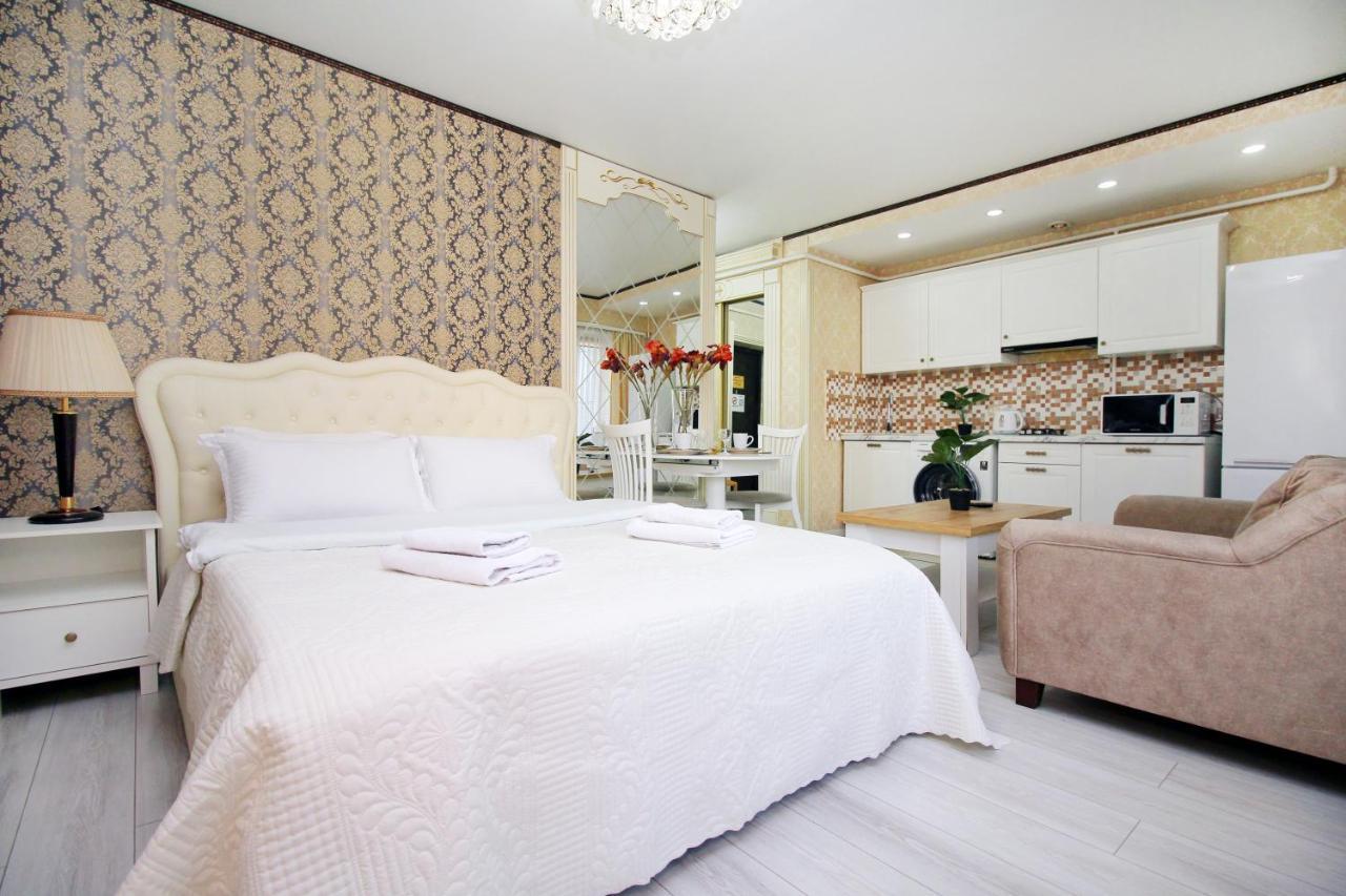 комфортабельная квартирка на арбате Apartment *